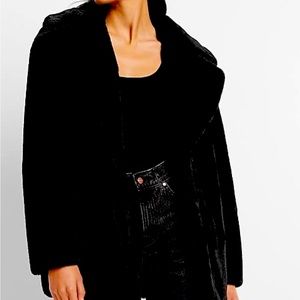 Oversized Faux Fur Coat